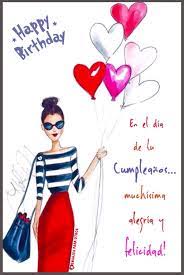 Así que es una buena idea que sigas mirando estas felicitaciones que te regalamos a continuación y que puedas inspirarte para saludar en el día del cumpleaños a quien quieras. En El Dia De Tu Cumpleanos Muchisima Alegria Y Felicidad Feliz Cumpleanos Jefa Tarjetas De Feliz Cumpleanos Feliz Dia De Cumpleanos