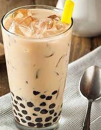Bubble Boba Tea Girl Plus Food