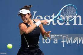 Garbine Muguruza Of Spain Returns A Shot To Karolina Pliskova Of Garbine Muguruza Tennis Association Muguruza