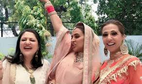 Neha Dhupia Wears Anita Dongre S Pastel Pink Lehenga The Price Of Lehenga Will Give You Shock India Com Neha dhupia's wedding lehenga should be in your shopping bag. neha dhupia wears anita dongre s pastel
