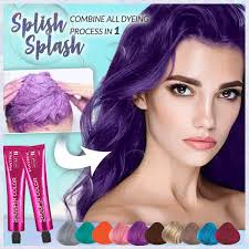 As it turns out, most hair dyes are designed to work better on hair that is not freshly washed. Hair Coloring Shampoo 50 Off Now Purple 2 Pcs For Long Hair In 2021 Color Shampoo Hair Color Shampoo Hair Color