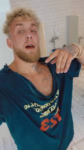 Jake paul's newest tattoo : Jake Paul Gets Gotcha Hat Tattoo In Taunt To Floyd Mayweather After Mass Brawl Breaks Out At Brother Logan S Face Off