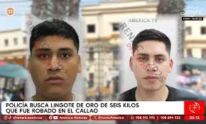 Callao: Policía busca lingote de oro que fue robado