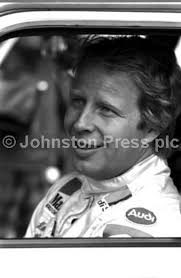 20379381-Rally driver Jimmy McRae in the Drummond Hills stage of the Lloyds  Bowmaker International Scottish Rally, June 1985.