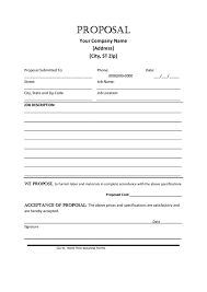 You can issue a competitive bid proposal to receive responses from a number of bidders, then review the responses and narrow down your choices to one. Top Job Proposal Templates Free To Download In Pdf Format