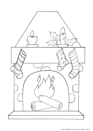 Il Meglio Di Disegni Da Colorare Per Bambini Caminetto Di Pagine Da Colorare Di Natale Caminetto Di Natale Colori Di Natale