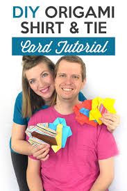 Paint one bow tie pasta noodle and allow it to dry. How To Origami Instructions Origami Shirt And Tie The Dating Divas