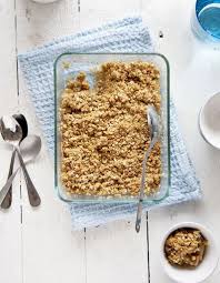 Crumble Ananas Mangue Sans Gluten Pour 6 Personnes Recettes Elle A Table Recette Crumble Ananas Petit Dejeuner Sans Gluten Recettes De Cuisine