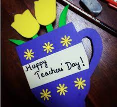 Every professor can use this at their desk. Teacher S Day Greeting Card Idea Handmade Easy Make At Home