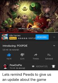 Your temporary email will expire after 10 minutes. And What A Great Name It Was Idle Heroes Anunt Gratut Descaroc Introducing Poopdie 28 Mil De VizionÄri 162 K 35 K Trimite SalveazÄ Pewdiepie 76 Mil De Abonati Abonata The