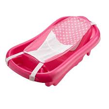 Bath sling with warming wings, extended use wash cloths, and built in headrest. Baby Bath Tubs Seats Target