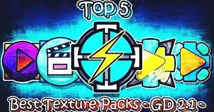 16 Top 5 Best Texture Packs Para Geometry Dash 2 1 L Android Steam L Youtube Texture Packs Texture Geometry