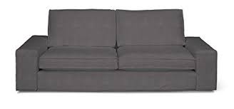 Franc Textil 703 705 35 Kivik 3 Sitzer Sofabezug Etna Dunkelgrau Comfy Sofa Dekoria Sofa