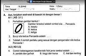 Modul pjj kelas ii tema 4 download. Soal Ulangan Kelas 1 Tema 5 Pengalamanku Sekolahdasar Net