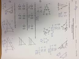 Unit 4 right triangles, pythagorean theorem practice test. Crupi Erin Geometry