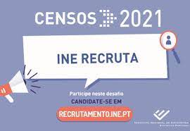 Os censos de 2021 serão os primeiros fora dos moldes tradicionais, privilegiando os inquéritos realizados via internet. Instituto Nacional De Estatistica Esta A Recrutar Para Censos 2021 Junta De Freguesia De Amora