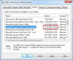 It creates a database file in mdb/accdb format (as per your ms access version). Check For Access 2010 Drivers