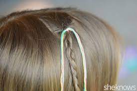 Take the band with the strands in it and wrap around the section of hair as close to the scalp as is comfortable. Learn To Make Your Own Hair Wraps For Summer Sheknows