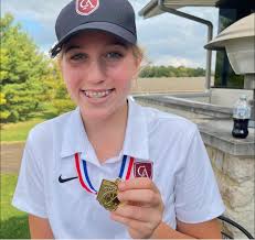 District Champs and they are State Bound! Way to go Columbus Academy Girls  Golf Team. We are so proud of you all! Caroline was beaming and they are  all so happy and