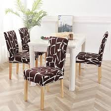 slipcover covers stretch dining chair cover removable washable banquet furniture protector covers 1 2 4 6pcs walmart com in 2021 dining chair covers slipcovers for chairs cheap chair covers