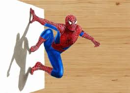 Spider man drawing sketch image cartoon spider man png download. Cara Buat Gambar 3d