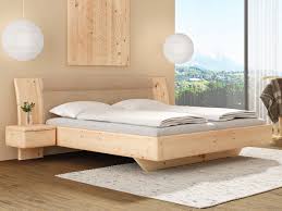 Zirbenholz schlafzimmer aus eigener herstellung in sufferloh bei holzkirchen in der nähe von münchen. Zirbenholzbett Nadine Massivholzbett Aus Zirbenholz Lamodula At