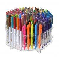 120 Slot Pen Sharpie Holder Counter Desk Top Pen Organization Pen Holders Paint Brush Holders