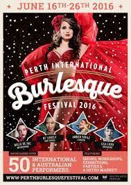 Perth Internation Burlesque 2016 Poster Google Search Burlesque Festival Burlesque