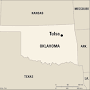 Tulsa USA Map from www.britannica.com