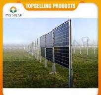 [Hot Item] Solar Vertical Bifacial Fence PV Farms Mounting Systems Fence  Ground Mount System