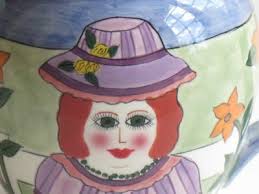 SUSAN PALEY LADY TEAPOT by GANZ/BELLA CASA. LADIES CLUB