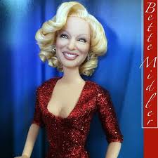 Bette midler strikes a pose in the living area of her new york apartment; Pin On Barbie Doll