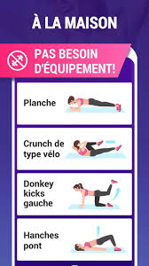 Exercices à la maison offre des routines quotidiennes d'exercices pour tous les principaux groupes de muscles. Perdre Du Poids En 30 Jours Exercices A La Maison Pour Android Telechargez L Apk