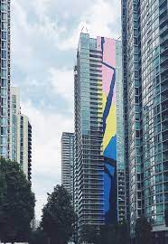 The charlestone at 2036 york ave, vancouver, bc v6j 1e6, canada, strata plan number lms2827, 4 levels, 20 units in the development. New 416 Ft Tall Mural Now A Part Of Downtown Vancouver S Skyline Urbanized
