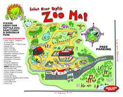 This map shows information centers, washrooms, restaurants, points of interest and attractions in toronto zoo. Reptile Zoo Map Indian River Reptile And Dinosaur Park