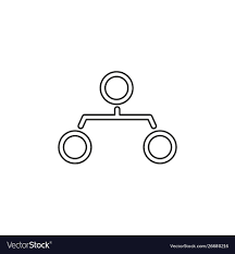 Organization Chart Icon Hierarchy Structure Graph