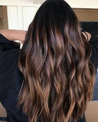 Long Brown Hair With Caramel Highlights Reflejos Para Cabello Castano Balayage Cabello Largo Pelo Moreno Con Mechas