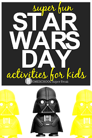 10 Star Wars Day Activities For Kids May The Fourth Be With You Star Wars Activities Star Wars Awesome Star Wars Day