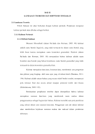 Di dalam bahasa inggris, kalimat perintah disebut dengan imperative sentence. Http Eprints Umk Ac Id 2633 3 Bab Ii Pdf