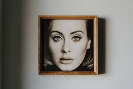 Wooden Natural Oak Vinyl Record Holder Vinyl Sleeve Display Vinyl Record  Frame for Single and Double Vinyl Records Color Natural