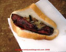 A Typical Aussie Sausage Sizzle Favorite Snack Food Sausage