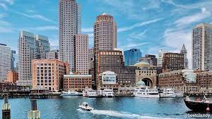 Bring The Boston Skyline To Your Next Virtual Meeting Boston Skyline Boston Public Garden City