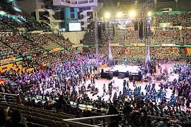 Perhimpunan perdana palestin program ini bertempat di: About 14 000 Young Malaysians Gathered In Stadium Malawati Shah Alam For The World Vision Poverty And Hunger Shah Alam