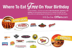 Infographic A Guide To Eating Free On Your Birthday Free On Your Birthday Free Birthday Food Free Birthday Stuff
