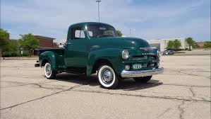 Image result for Dark Green 1955 Truck