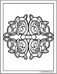 Wine grapes on the vine coloring pages. Celtic Coloring Page Tight Vine Tangle