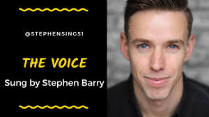 The Voice (John Farnham) Sung by Stephen Barry.