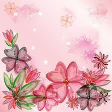 Beautiful Pink Flowers Vector Background Set 05 Vector Background Free Download Free Watercolor Flowers Beautiful Pink Flowers Pretty Flower Art