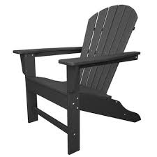 Polywood South Beach Plastic Adirondack Chair Finish Slate Grey Recycled Plastic Adirondack Chairs Resin Adirondack Chairs Adirondack Chair