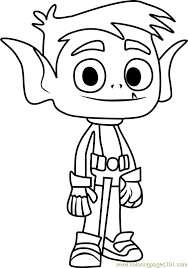 Get the markers out and make an average day a little more magical (for free!) by printing out a few of our favorite fairy, rainbow, and baby unicorn coloring pages. Beast Boy Coloring Page For Kids Free Teen Titans Go Printable Coloring Pages Online For Kids Coloringpages101 Com Coloring Pages For Kids